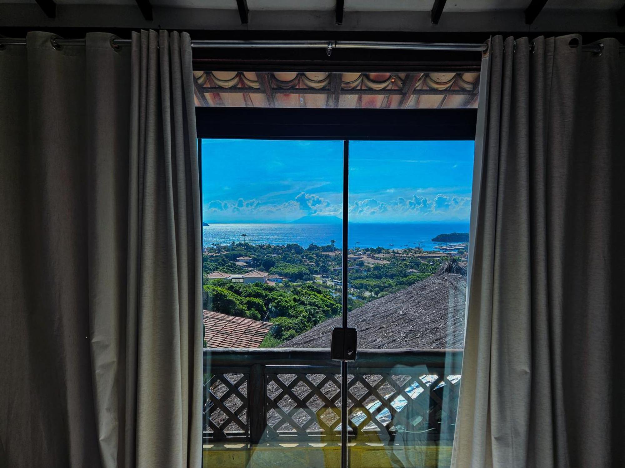 Bella Vista Ocean View Hotel Armacao dos Buzios Bagian luar foto View from the window of a room at the hotel